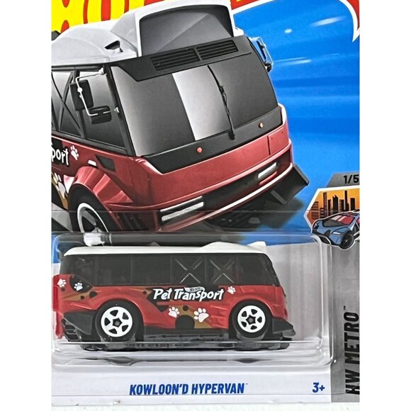 Hot Wheels Kowloon’d Hypervan HW Metro 2024 Collector Car 6/250 1/64 NOC - Picture 3 of 6